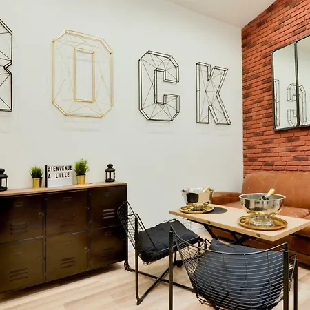 Moderne Chic A Deux Pas De La Gare شقة ليل